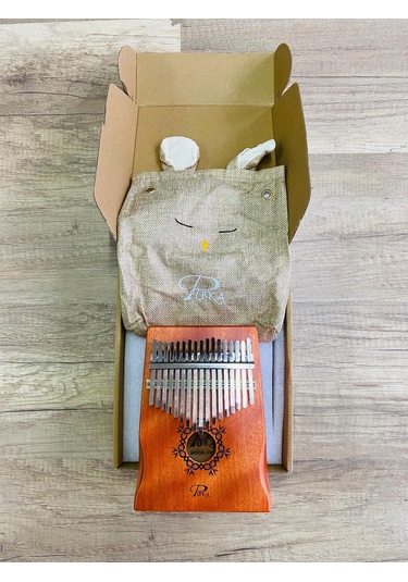 Puka Pk-1k Masif Maun Ağacı 17 Sesli Kalimba