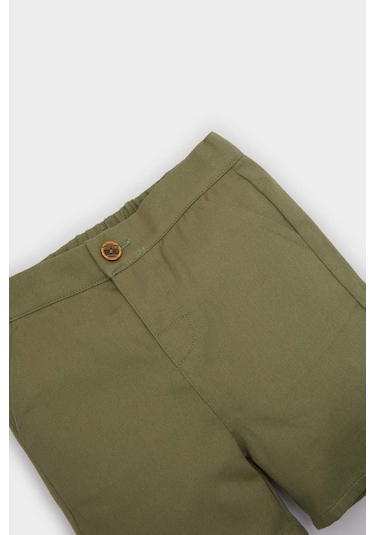 DeFacto Erkek Bebek Gabardin Şort E9002A525SMKH461 Haki