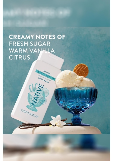 Native Italian Vanilla Gelato Duş Jeli 532ml Diğer