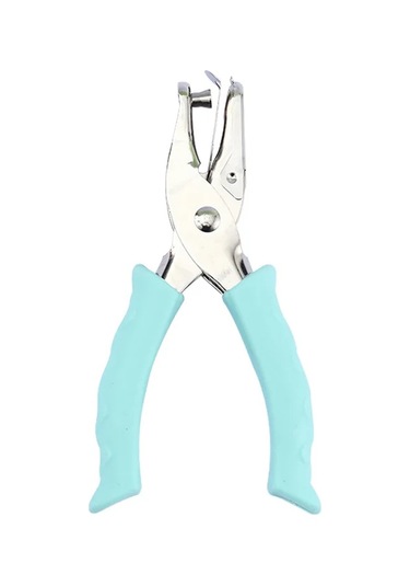 6mm Yuvarlak Tek Delikli Delme, El Tipi Gevşek Yapraklı Delme Pensesi Purple