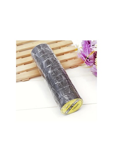 Chenkestoreone 10 Rulot Yüksek Isıya Dayanıklı Siyah Elektrik Bandı - Endüstriyel Ve Ev Kullanımı