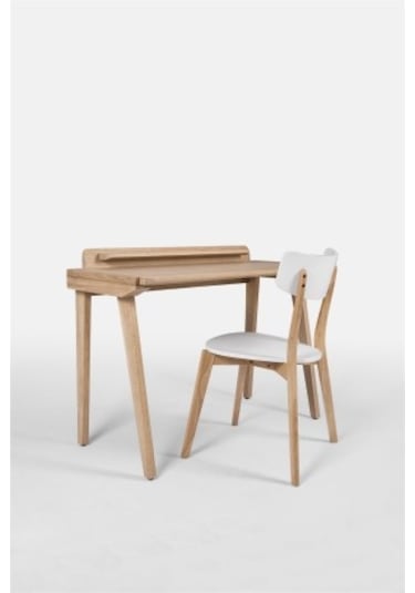 Loft Meşe Masif Bilgisayar Ve Çalışma Masası Ahşap Meşe