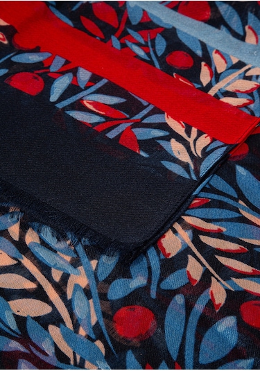 Mavi - Baskılı Şal 1912677-35307 Mavi