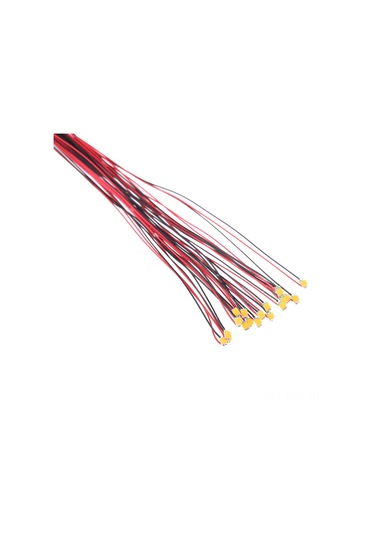 Xindoker Model Aydınlatma İçin 20 Adet 0805 Sarı Led, 0.34mm Tel, 30cm Uzunluk, Isı Dayanıklı, Mini Uygulamalar İçin Diğer