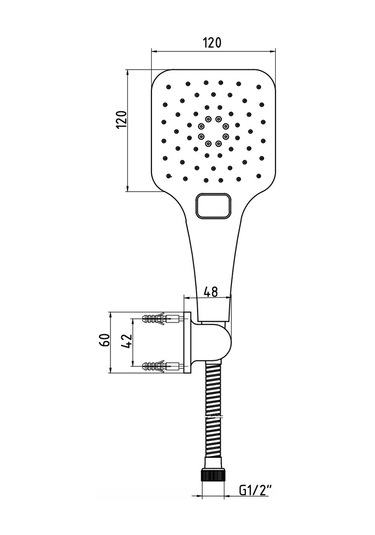 Ar Riva Üst Takım Üç Fonksiyonlu Duş Seti El Duşu 102117364 Diğer