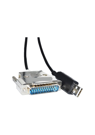 Usb Rs232-db25 D-sub 25pin Adaptör Seri İletişim Kablosu 5m