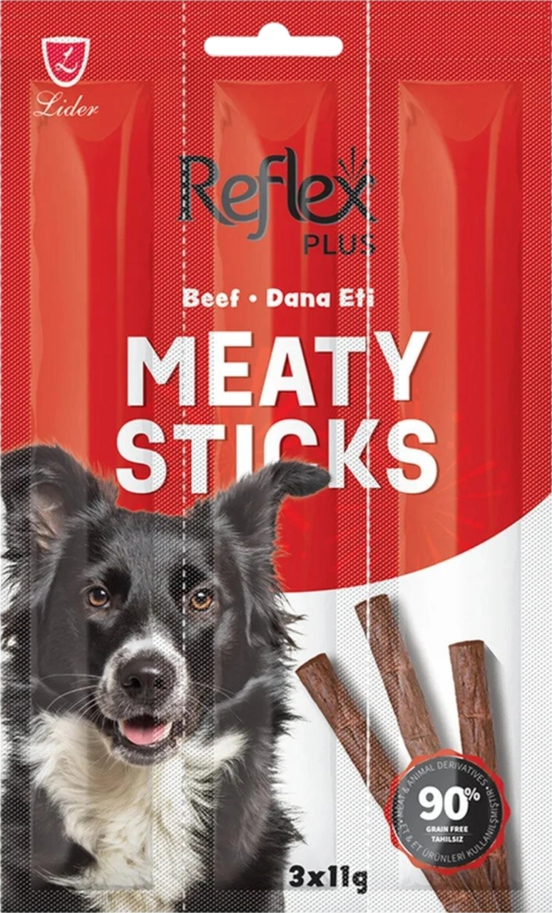 Meaty Sticks Dana Etli Köpek Ödül Çubuğu 3x11gr Otuzlu Paket