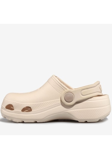 Vicco Didim Jıbbıtz Aksesuar Hediyeli Ortopedik Unisex Çocuk Terlik Bej