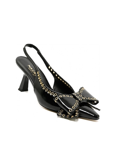 Topuklu/ Stiletto Kadın 3063041 Nacree Naplack Nero Siyah