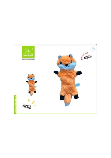 Nunbell Köpek Oyuncağı Peluş Tilki