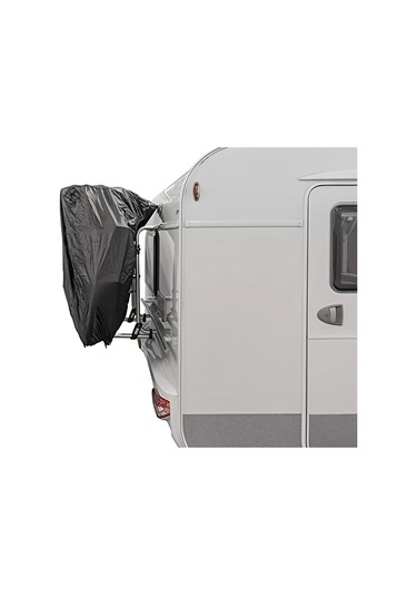 Honeybeeshop Siyah 1 Veya 2 Bisikletli Karavan Bagaj Bisiklet Kılıfı Dayanıklı Su Geçirmez