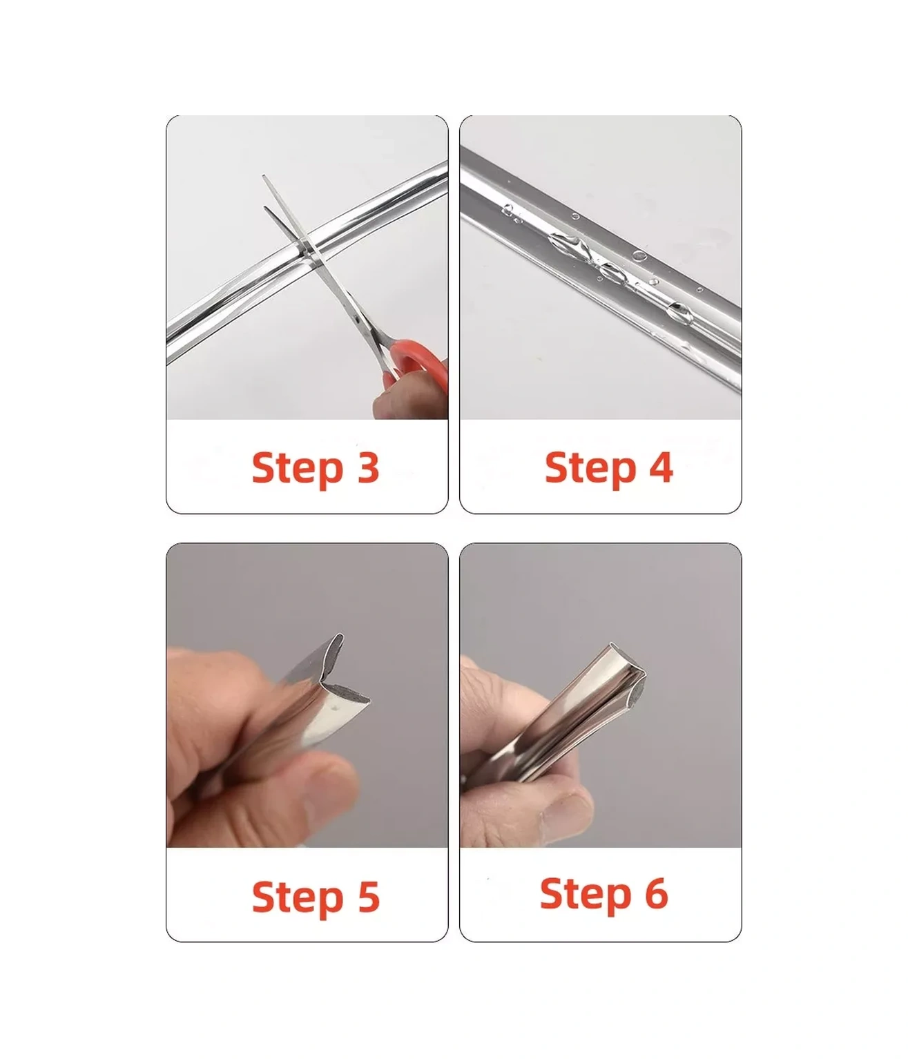 Cudo Dla Doma Duvar Dekorasyonu İçin Esnek Kendinden Yapışkanlı Şerit 201106347