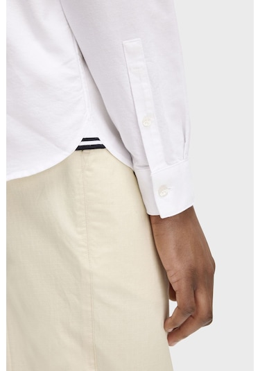 Fred Perry Erkek Gömlek M5516 100 Beyaz Beyaz