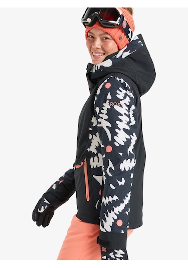 Roxy Free Jet Kadın Kayak/snowboard Montu-erjtj03527 Çok Renkli