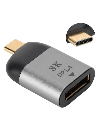 Apple Uyumlu iPhone 15 16 Type-c To Dp 8k 60hz Dp Dönüştürücü -fc1033