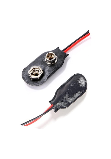 9 Volt Pil Yatağı 10 Adet 9v Pil Yuvası İkili 9v Pil Başlığı Pil Tutucu Okul Hobi Elektrik Deney