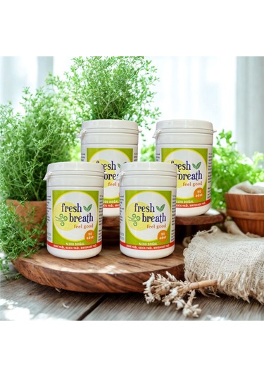 Fresh Breath Ağız Kokusu Önleyici 4 x 90'lı