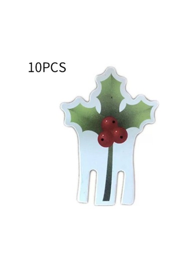 Reedark 10 Adet Noel Temalı Kişiselleştirilebilir Bardak Kartı - Parti Dekorasyonu İçin Şık Ve Eğlenceli Seçenekler