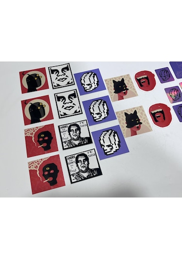 Karma Sticker Koleksiyonu 24 Adet
