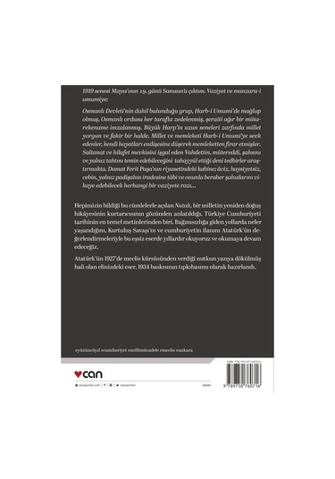 Nutuk - Mustafa Kemal Atatürk - Can Yayınları