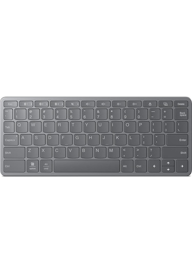 Lenovo Çoklu Cihaz Özellikli Kablosuz Klavye Gri