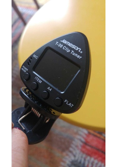 Jameson T-30 Clip Tuner Dijital Akort Aleti