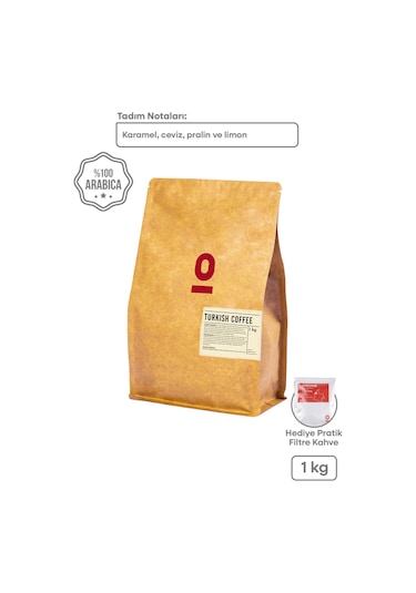 Taze Öğütülmüş 1 Kg Türk Kahvesi (100% Arabica)