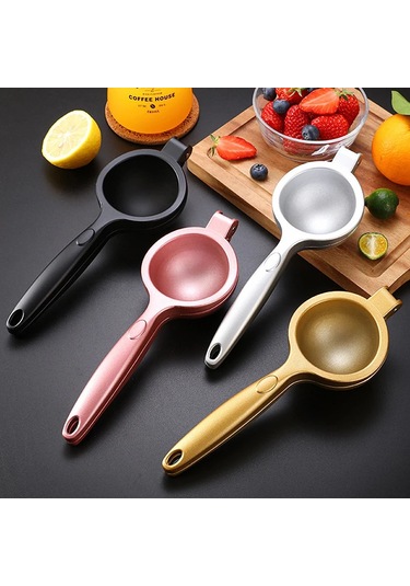 Alüminyum Alaşımlı Ev Meyve Limon Manuel Sıkacağı Narenciye Gold