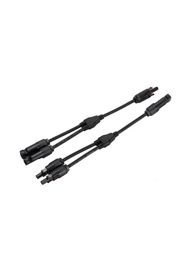10 SET SOLAR KABLOLU 2'Lİ KONNEKTÖR Y TİPİ (DİŞİ + ERKEK SET HALİ