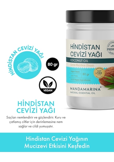 Hindistan Cevizi Yağı 100 Ml Diğer
