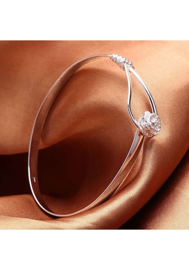 925 Ayar Gümüş Bileklik Ayarlanabilir Takı