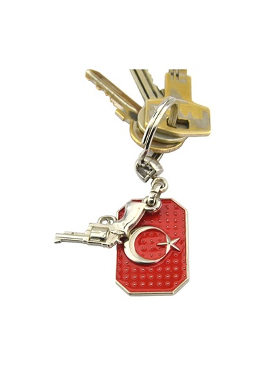Anahtarlık Sepeti Ay Yıldız Künye Toplu Tabanca Anahtarlık