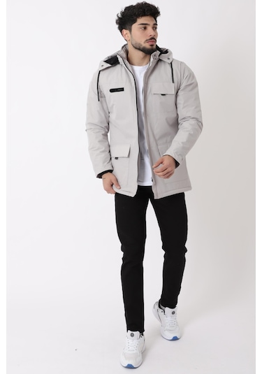 İçi Kürklü Torba Cepli Spor Likra Kumaş Mont Pldp 2988 50410 001