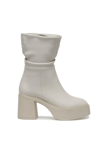 Butigo Mela 2pr Bej Kadın Topuklu Çizme 000000000101387304 Bej