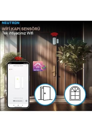 Neutron Wifi Kapı/pencere Sensörü
