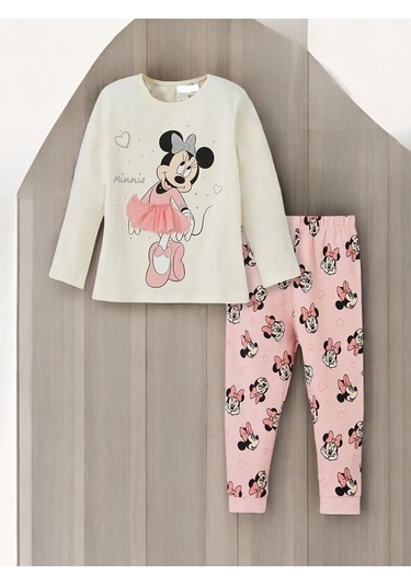 Kız Çocuk Pijama Takım Pembe