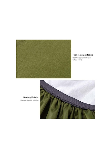 Sones 45l Ayarlanabilir Su Geçirmez Toz Geçirmez Sırt Çantası Yağmur Kılıfı Taşınabilir Ultra Hafif Koruyucu Kılıf Turuncu