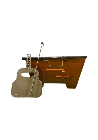 25x40 Katlanır Mangal Yağ Kanallı Izgara Mat Siyah