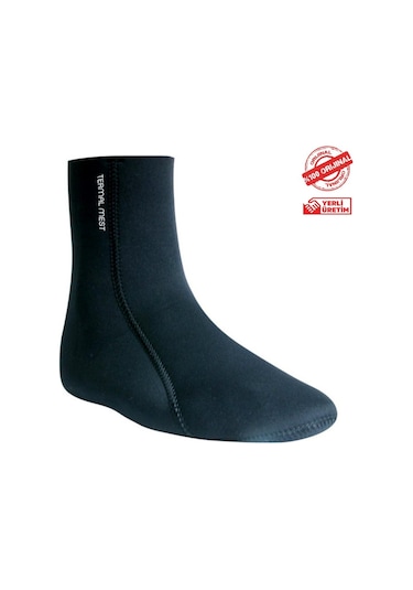 Termal Mest Çorap- Mes Abdest Çorabı Siyah