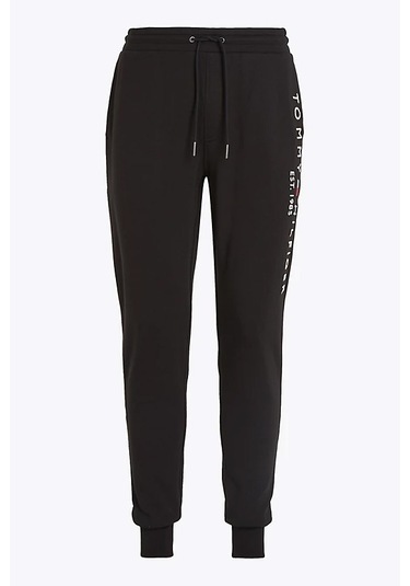 Erkek Logo Nakışlı Jogger Pantolon - Siyah Triple Black