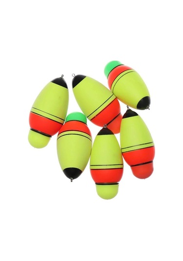 1 Adet Çift Optik Değişim Gece Led Elektronik Işıklı Deniz Balıkçılığı Şamandıra Uzun Atış Sürüklenme Çubuk Durdurucu Yüzen Işık 60g