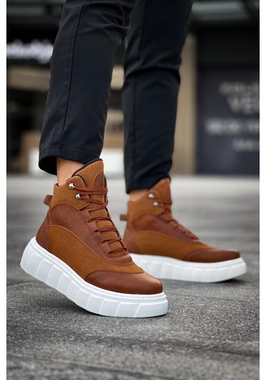 Pabucmarketi Erkek Bot Yüksek Taban Taba Taba