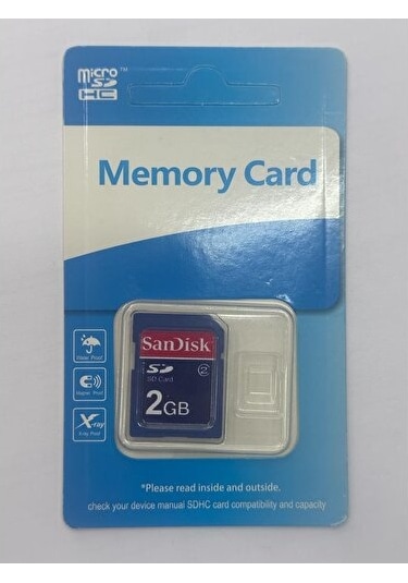 2 Gb Sd Kart 2 Gbsd Hafıza Kartı