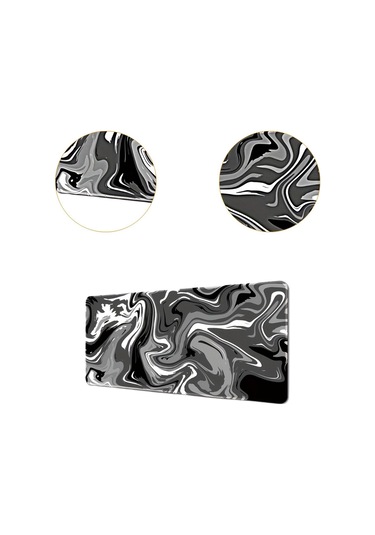 Suntek Klavye Sümen Kauçuk Hafif Taşınabilir Siyah-beyaz-gri