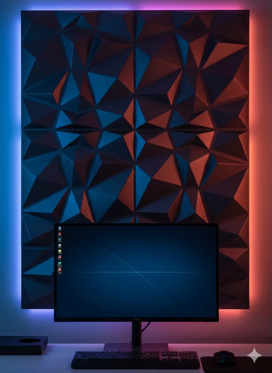 Conflate Mutfak, Banyo Ve Tavan İçin 3d Duvar Panelleri 30x30 Cm 356019924