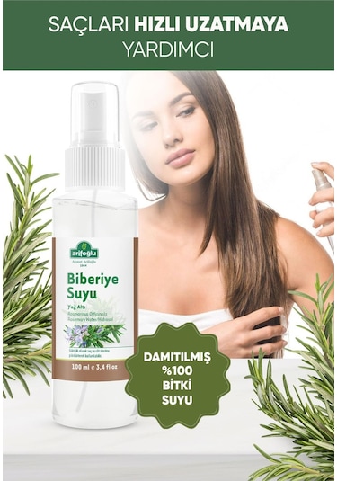 Arifoğlu Biberiye Suyu Hidrosol Sprey 100 ML