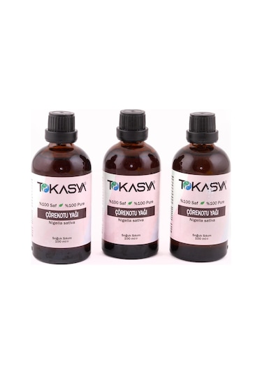 Tokasya Çörekotu Yağı 3 x 100 ML