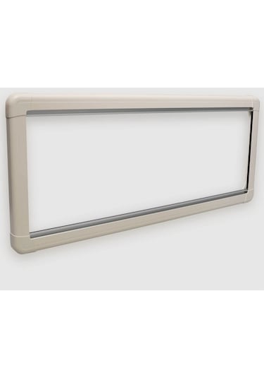 Babarvy 120x50cm 90 Amortisörlü Karavan Camı / Pencere Siyah