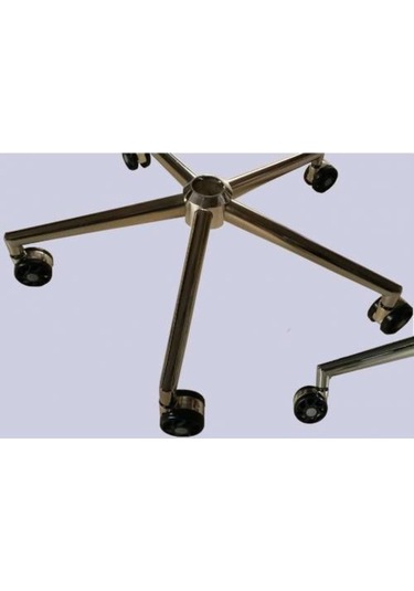 Depolife Krom Tekerlek 5 Adet Paket Ofis Yönetici Patron Koltuğu Tekerle