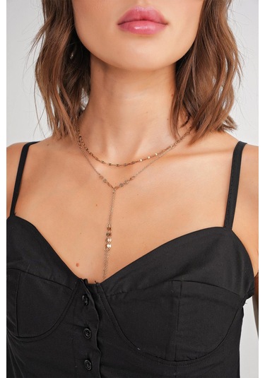 4737 Kadın Düğmeli Kuplu Pileli Bluz Siyah Siyah